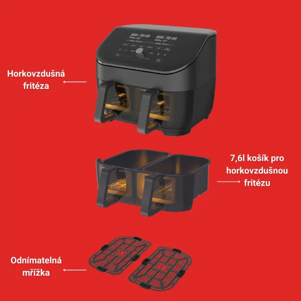 Plus Dual Drawer obsah