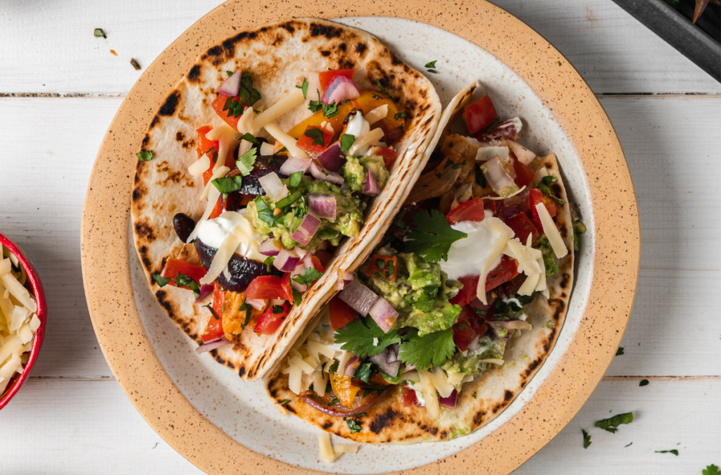 Fajitas během okamžiku