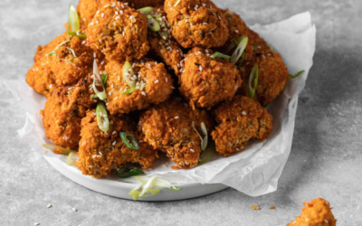 Křupavý květák se snadnou chilli omáčkou