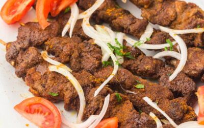 Nigerijské hovězí Suya