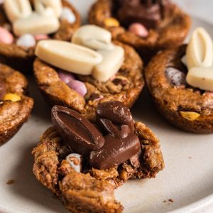 Velikonoční sušenkové košíčky