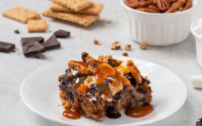 Naložené S’mores Blondies