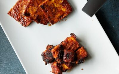 Lepkavé pikantní tofu