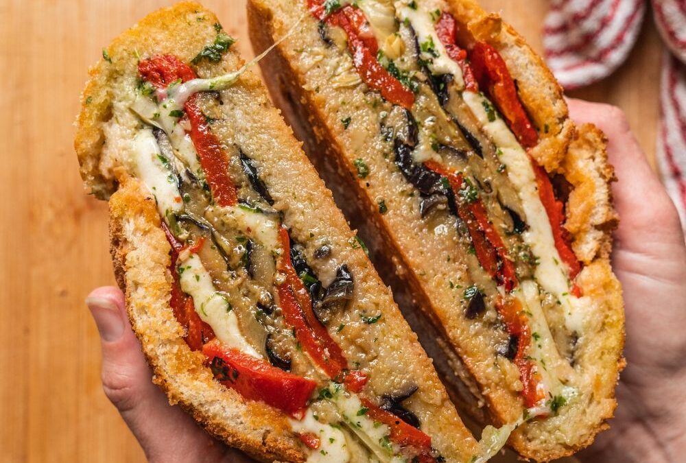 Plněný piknikový bochník