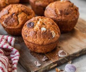 Velikonoční banánové muffiny