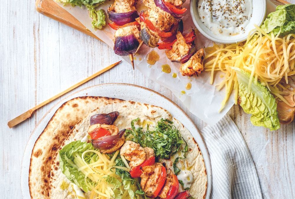 Kuřecí Tikka wrapy